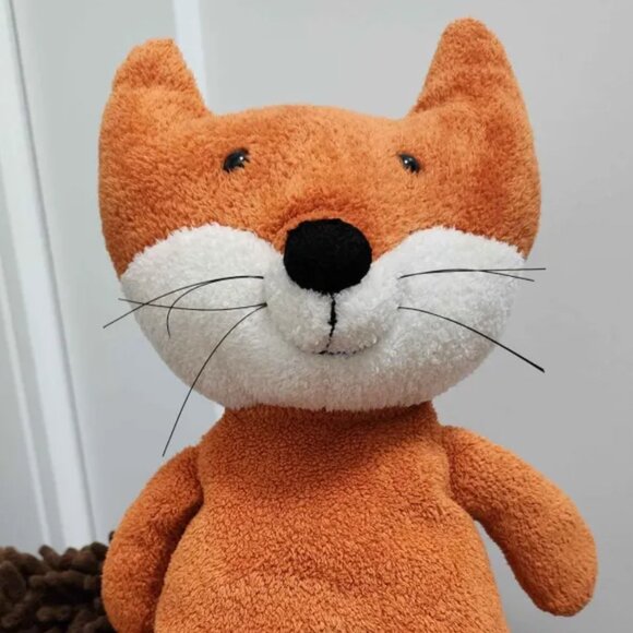 Jellycat Noodle Fox Stuffed Animal 12" 🧡🌿 (Retired) - Picture 1 of 5